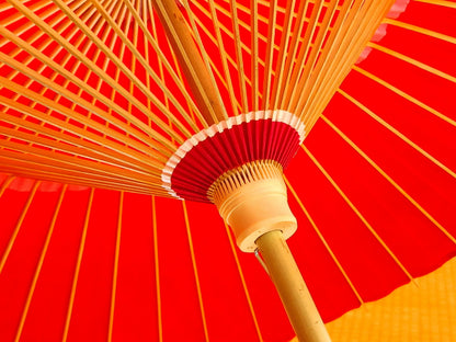 番傘　月奴（紅白）