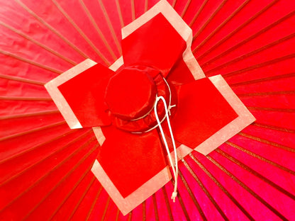 番傘　月奴（紅白）